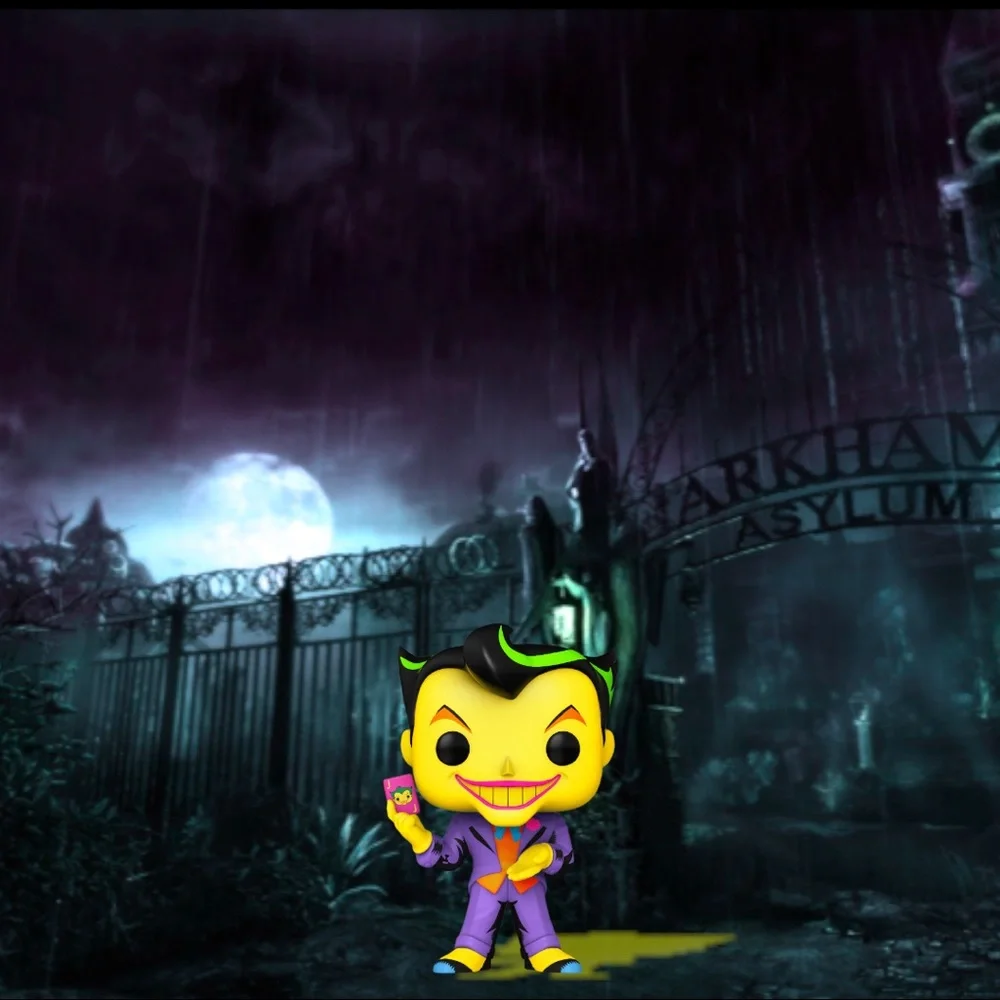 Funko Pop! Black Light Batman & Joker Special Edition! Both Ship In Protectors! - Picture 2 of 13